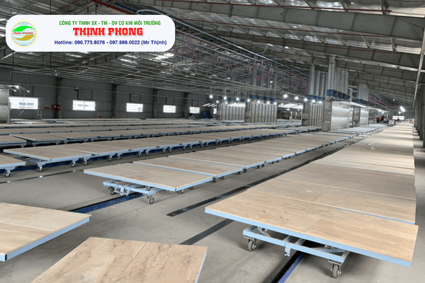 Hệ thống chuyền sơn Pallet