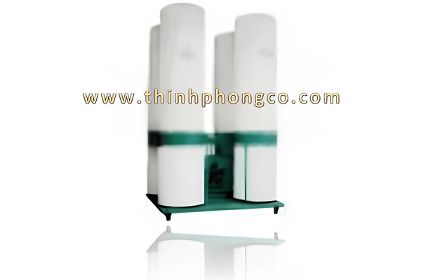 Máy hút bụi di động 4 túi vải 7.5 -> 10HP ( miệng hút bụi theo hướng ngang )