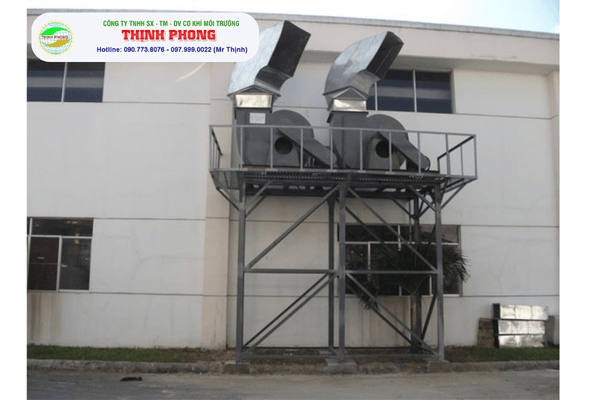 hệ thống hút hơi dây chuyền