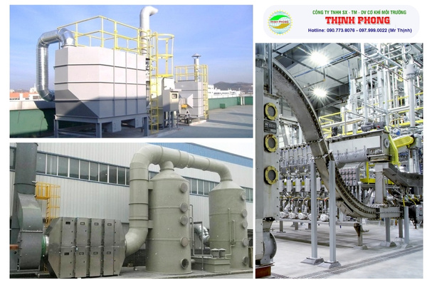 Ứng dụng hệ thống xử lý hơi dung môi